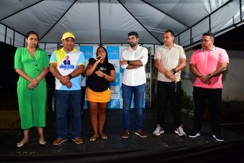 Inauguração Asfáltica da rua Bom Jesus, Bairro do Atalaia