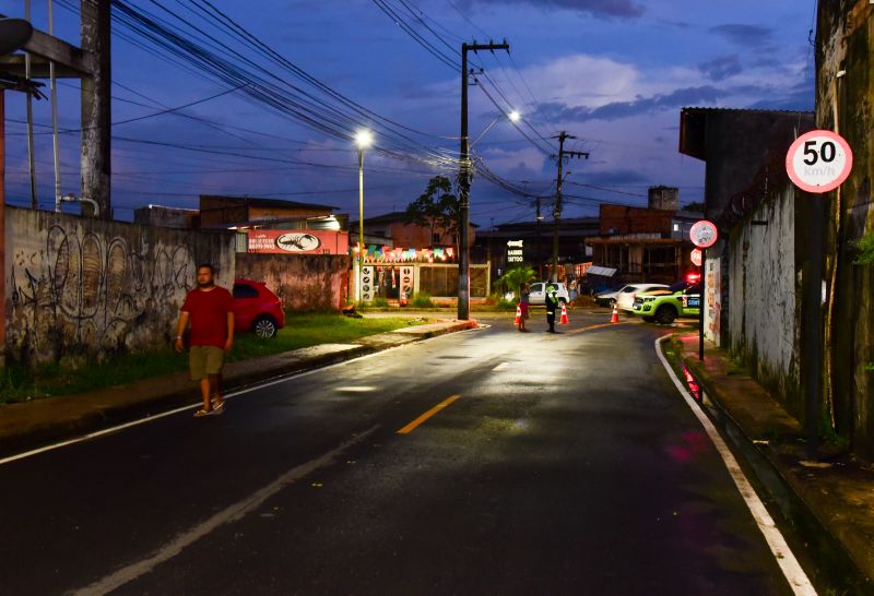 Inauguração Asfáltica da rua Bom Jesus, Bairro do Atalaia