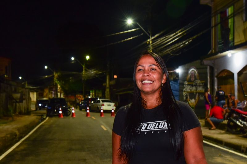 Inauguração Asfáltica da rua Bom Jesus, Bairro do Atalaia