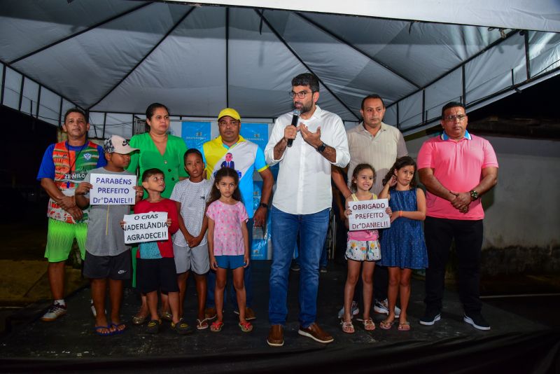 Inauguração Asfáltica da rua Bom Jesus, Bairro do Atalaia