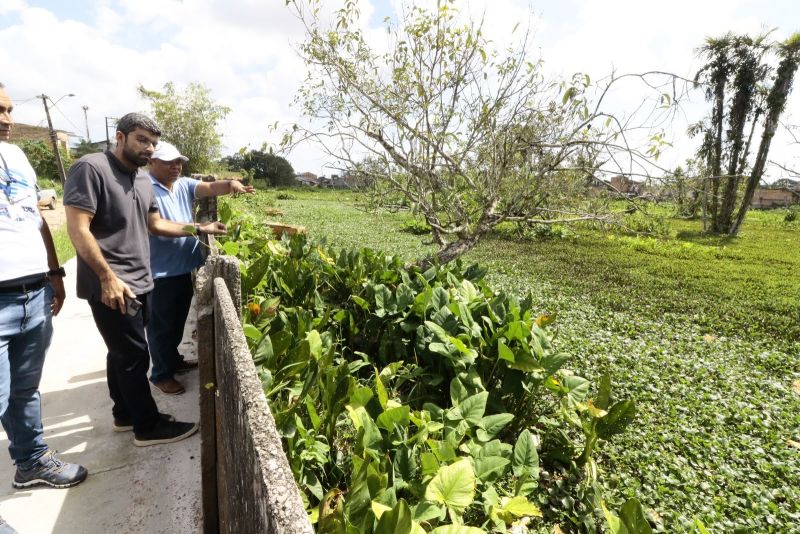 Visita ao conjunto Jardim Esperança no Una