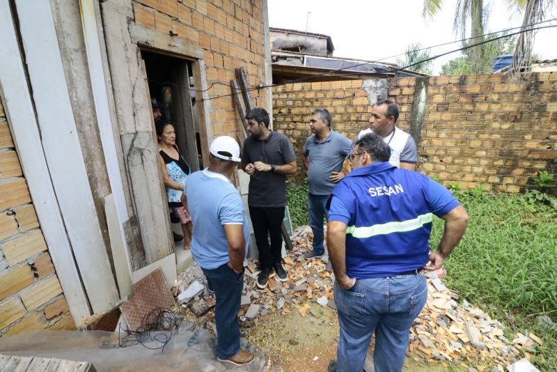 Visita ao conjunto Jardim Esperança no Una