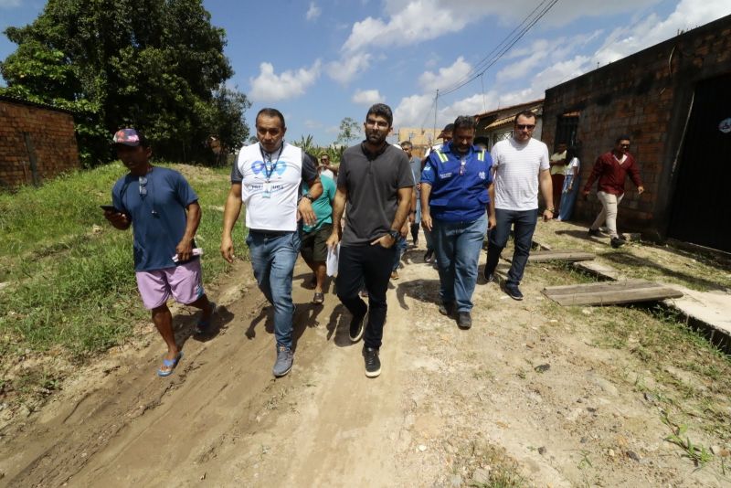 Visita ao conjunto Jardim Esperança no Una