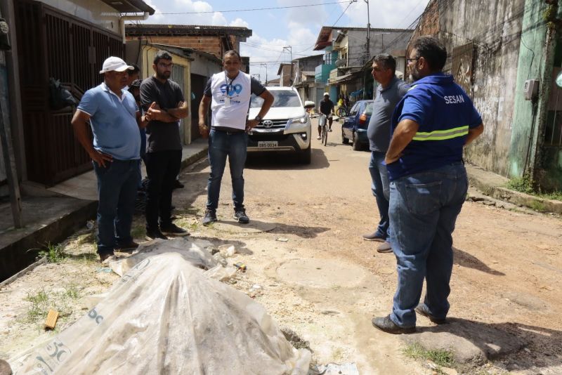 Visita ao conjunto Jardim Esperança no Una