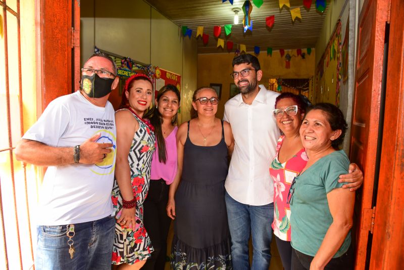 Visita na Escola EMEF Julia Barbalho no Conj Jaderlândia