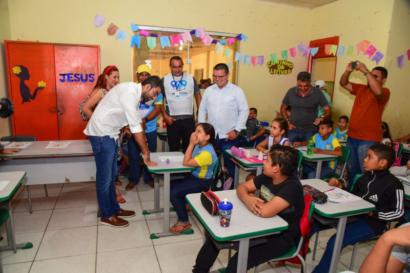 Visita na Escola EMEF Julia Barbalho no Conj Jaderlândia