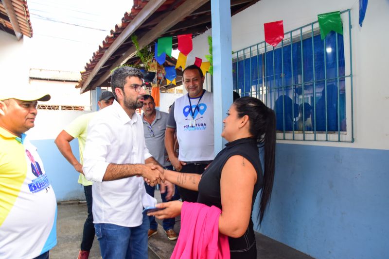 Visita Técnica na EMEF Nova República na rua Nova República no Una