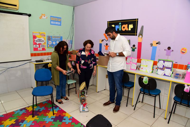 Visita Técnica na Escola EMEF Manoel Sanches de Brito