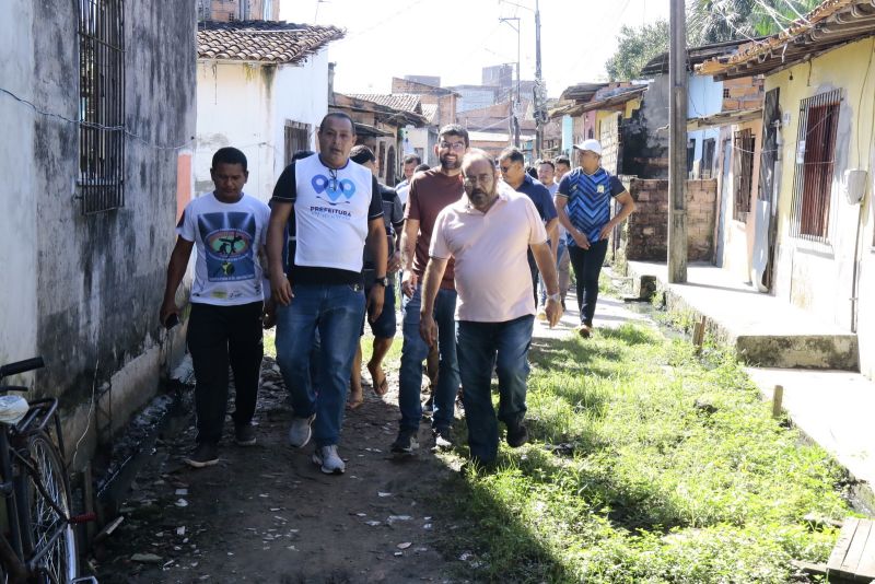 Visita Técnica com a Equipe da SESAN na Comunidade Açaizal e Residencial Augusto Reis na Alameda