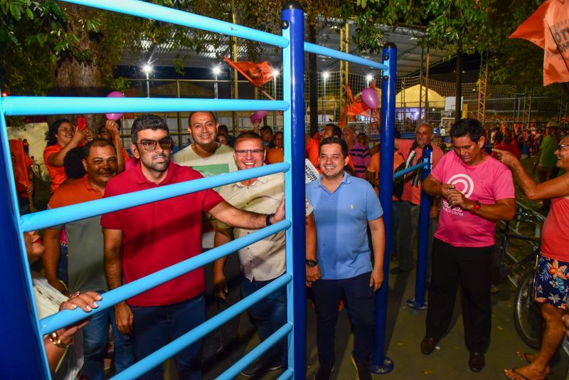 Inauguração da Praça Lauro Leite no bairro Guanabara