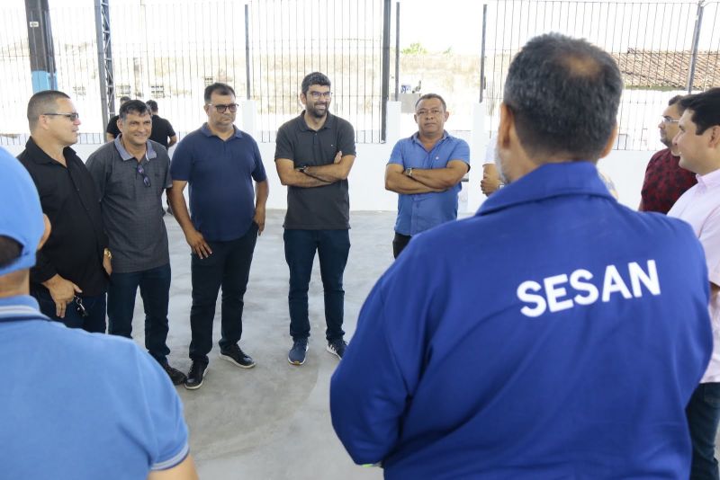 Visita Técnica na Praça São Francisco de Assis na We 18 e 19 na Cidade Nova II