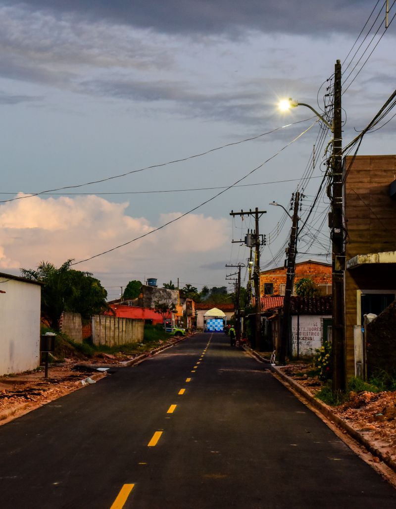 Inauguração asfáltica conj Girassol na Águas Brancas