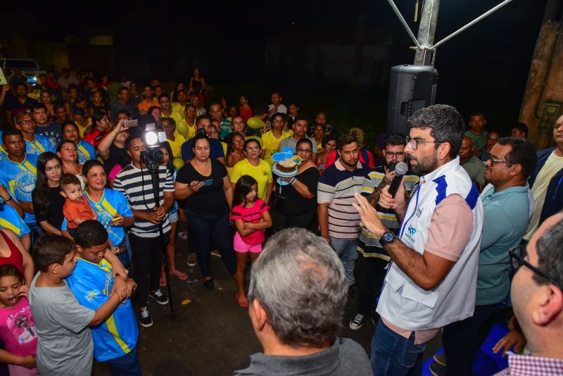 Inauguração asfáltica conj Girassol na Águas Brancas