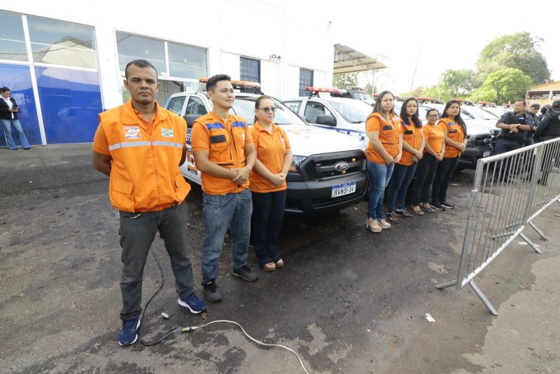 Entrega de 06 Viaturas para Guarda Municipal na Sede da Guarda – Av Claudio Sanders