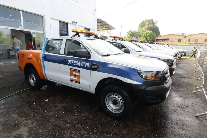 Entrega de 06 Viaturas para Guarda Municipal na Sede da Guarda – Av Claudio Sanders