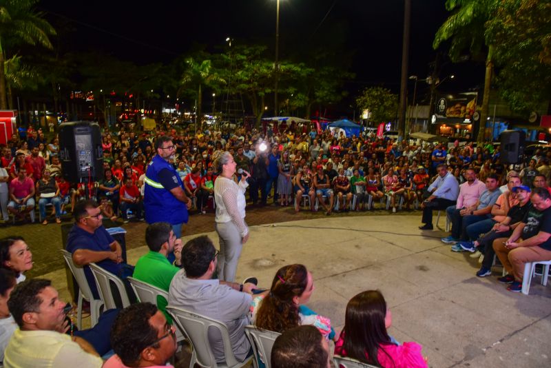 Assinatura de O.S da Praça da Bíblia e Apresentação do Projeto da nova Praça