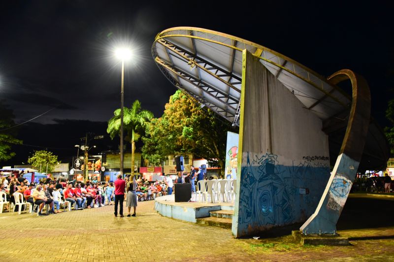 Assinatura de O.S da Praça da Bíblia e Apresentação do Projeto da nova Praça