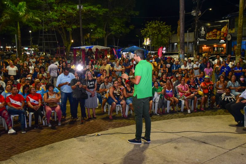 Assinatura de O.S da Praça da Bíblia e Apresentação do Projeto da nova Praça