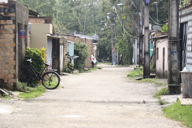 Voo Regularização Fundiária Comunidade Muralha na Estrada do Cajuí no bairro Centro