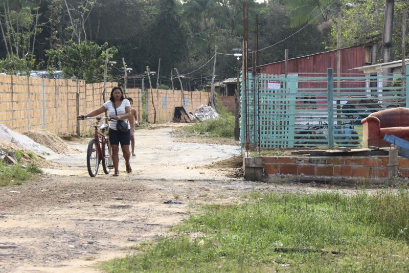 Voo Regularização Fundiária Comunidade Muralha na Estrada do Cajuí no bairro Centro