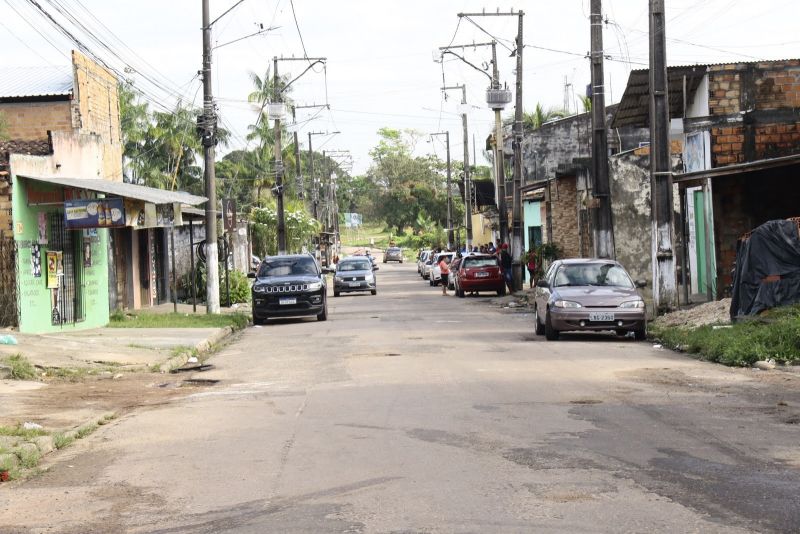 Voo Regularização Fundiária Comunidade Muralha na Estrada do Cajuí no bairro Centro