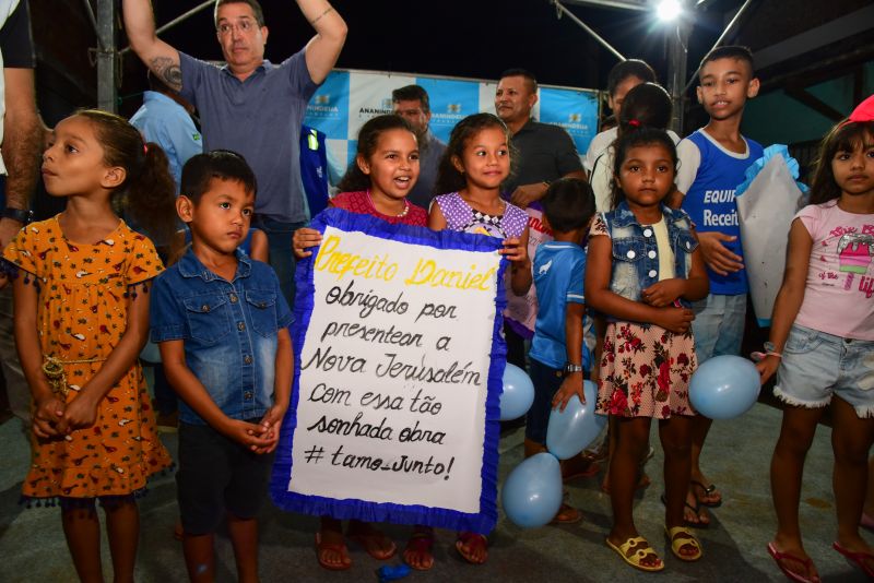 Assinatura de O.S para saneamento básico e drenagem do conjunto Nova Jerusalém no bairro Centro