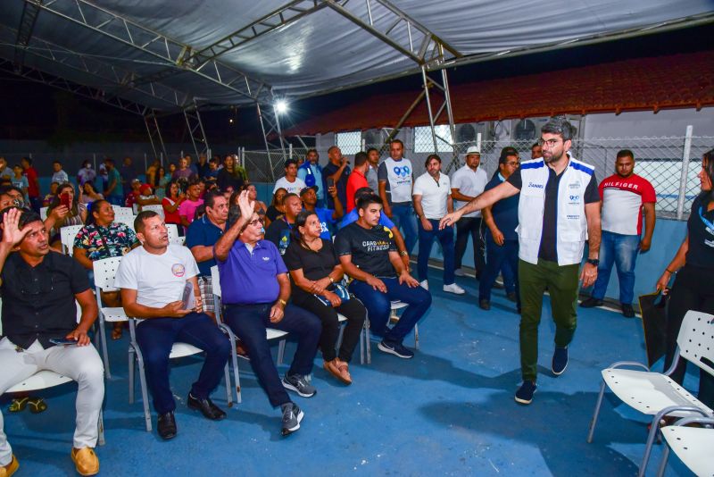 Reunião com a comunidade para Apresentação do Programa Ananindeua em Movimento no Bairro do Aurá