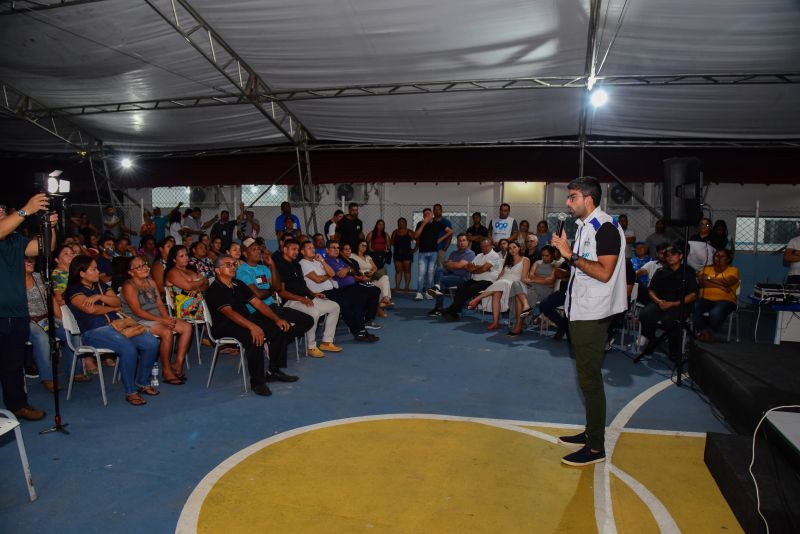 Reunião com a comunidade para Apresentação do Programa Ananindeua em Movimento no Bairro do Aurá