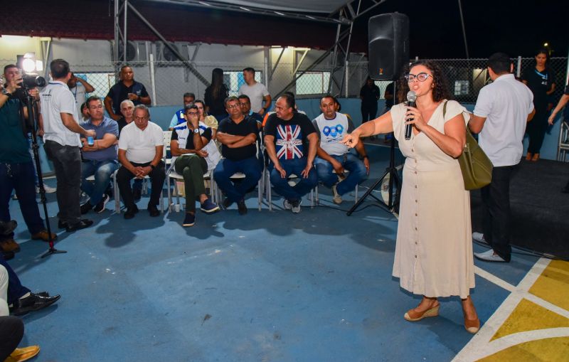 Reunião com a comunidade para Apresentação do Programa Ananindeua em Movimento no Bairro do Aurá