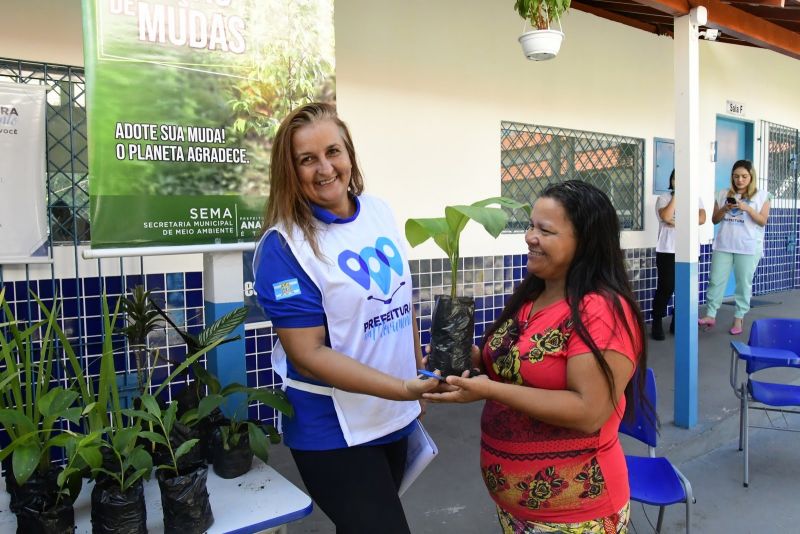 Ação do Programa Prefeitura em Movimento no Bairro do Aura