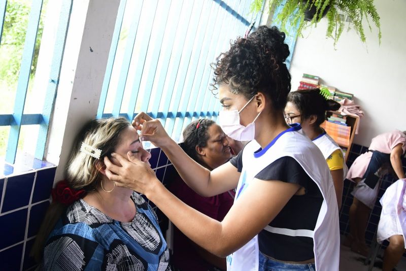 Ação do Programa Prefeitura em Movimento no Bairro do Aura