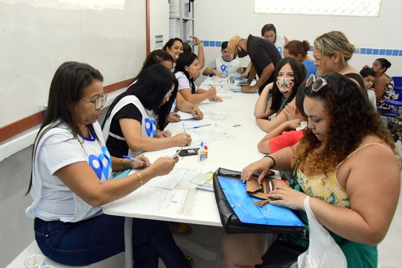 Ação do Programa Prefeitura em Movimento no Bairro do Aura