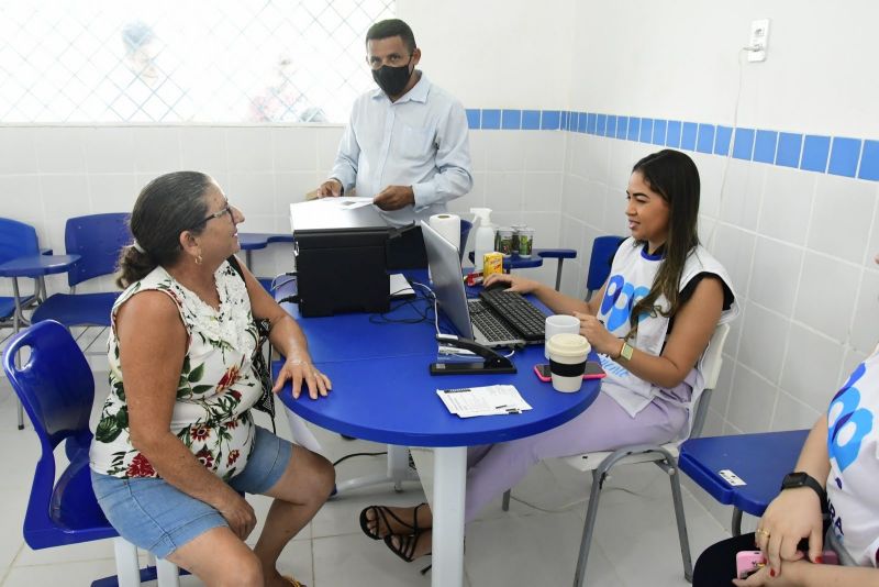 Ação do Programa Prefeitura em Movimento no Bairro do Aura