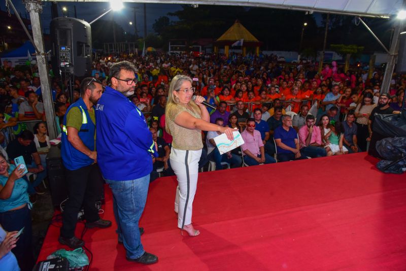 Assinatura de O.S para a Construção do Parque Vila Maguari com Apresentação do Projeto