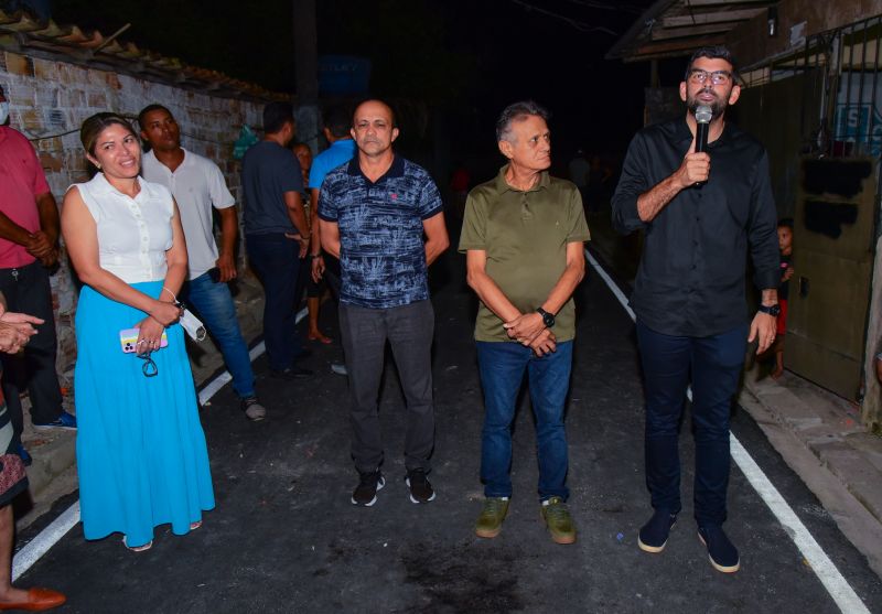 Inauguração Asfáltica da Alameda José Amaral, bairro Centro