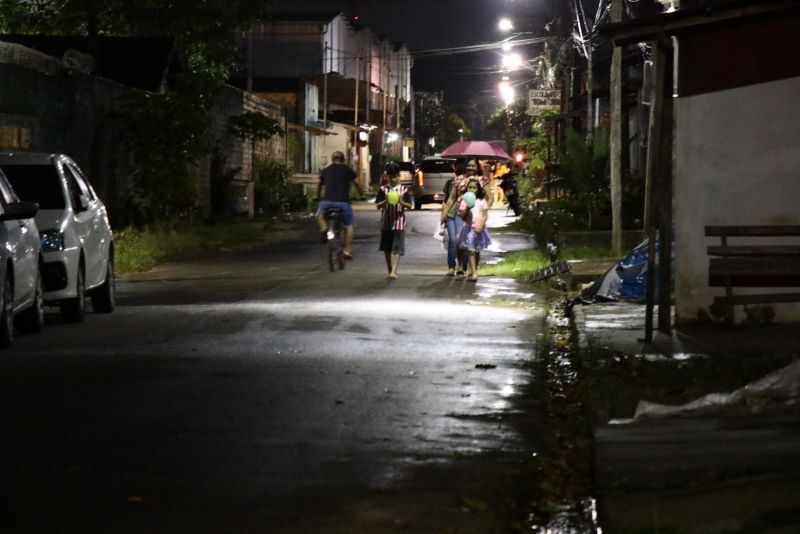 Ato de Assinatura de O.S para Pavimentação Asfáltica das ruas na comunidade Floresta Park, Levilândia