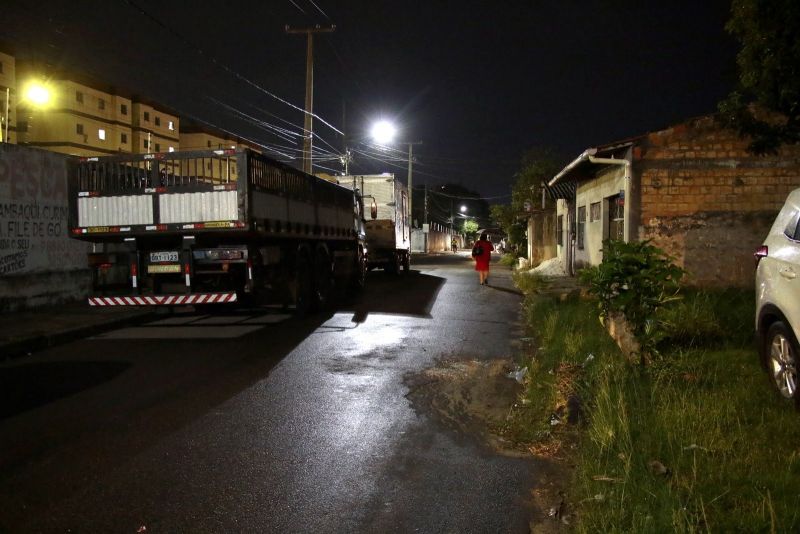 Ato de Assinatura de O.S para Pavimentação Asfáltica das ruas na comunidade Floresta Park, Levilândia