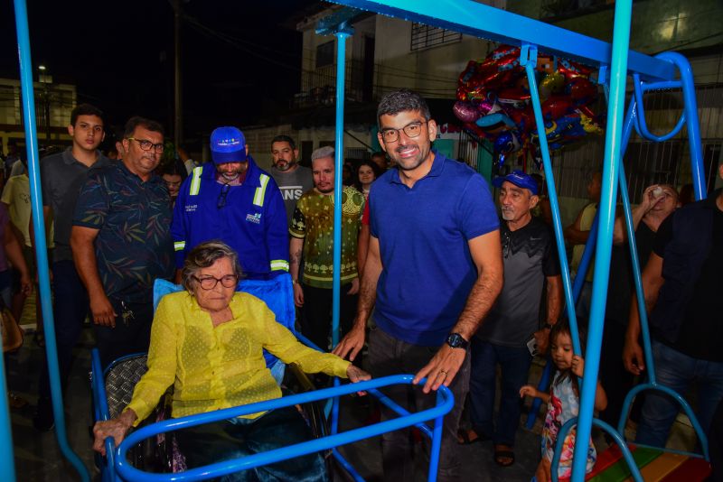 Ato de inauguração da praça São Francisco na Cidade Nova ll