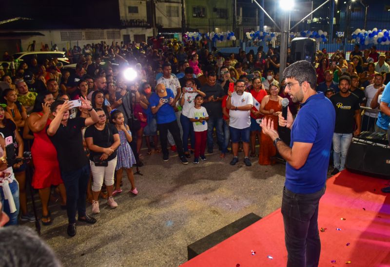 Ato de inauguração da praça São Francisco na Cidade Nova ll