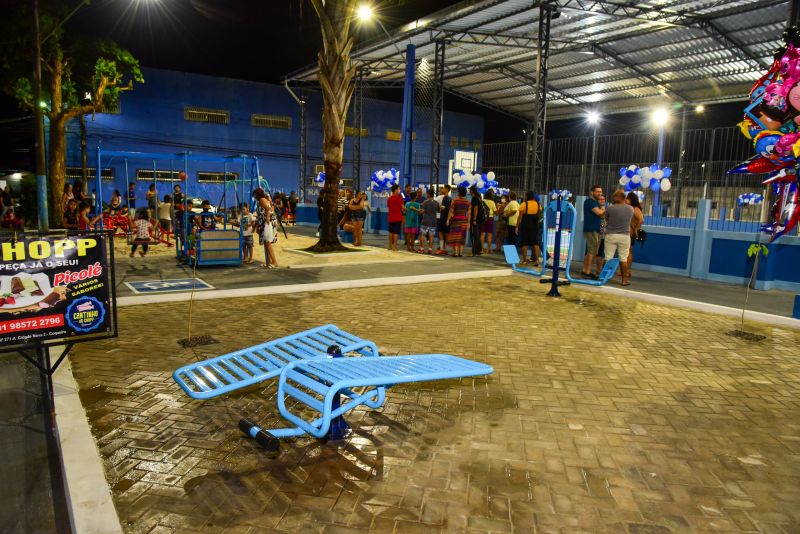 Ato de inauguração da praça São Francisco na Cidade Nova ll