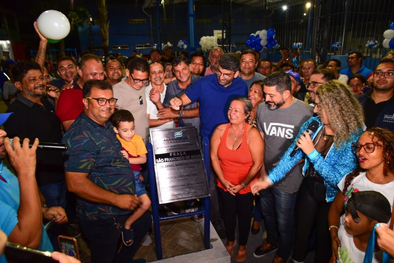 Ato de inauguração da praça São Francisco na Cidade Nova ll