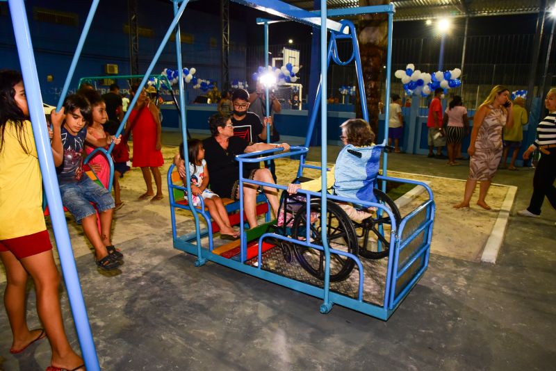 Ato de inauguração da praça São Francisco na Cidade Nova ll