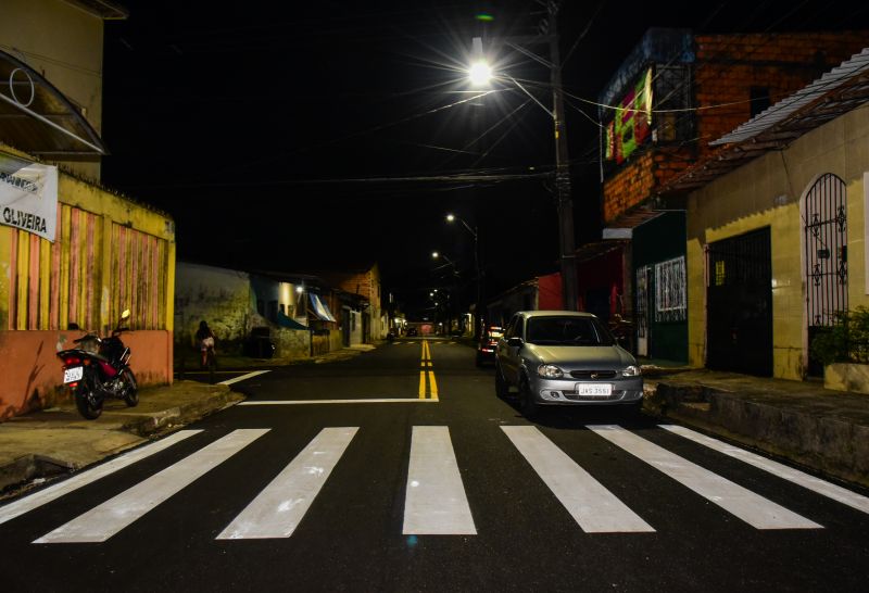 Ato de Inauguração Asfáltica das ruas Tambaqui, alamedas Santo Antônio, Icana, Samauna, av Rio Negro e Tapajós na Cidade Nova VI com Paar