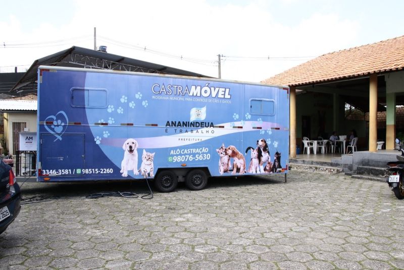 Visita ao Castramóvel na Paroquia Santo André