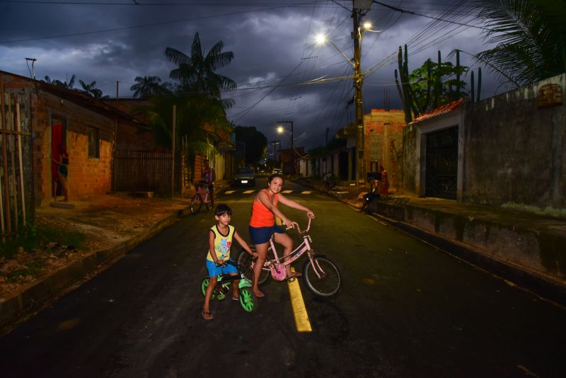 Inauguração Asfáltica e Iluminação em Led da rua Ayrton Sena no Icuí Guajará