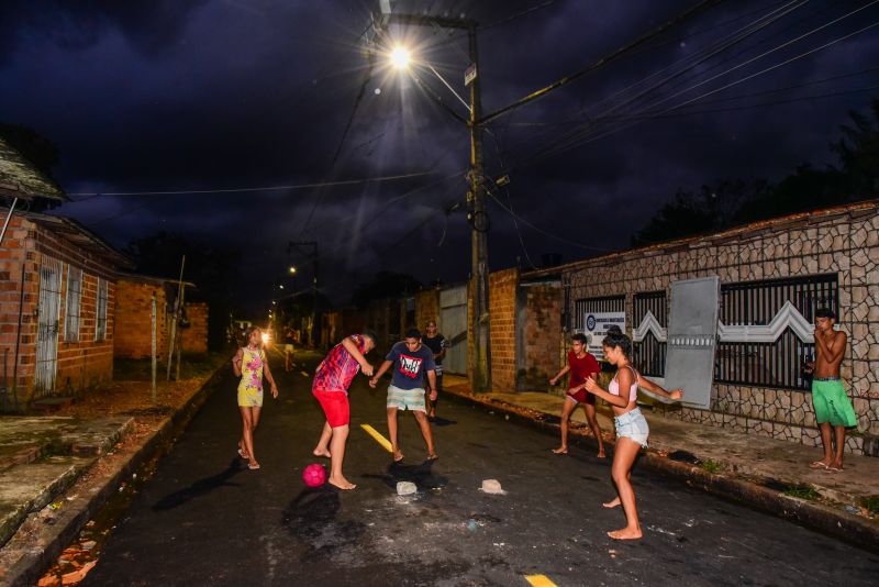 Inauguração Asfáltica e Iluminação em Led da rua Ayrton Sena no Icuí Guajará