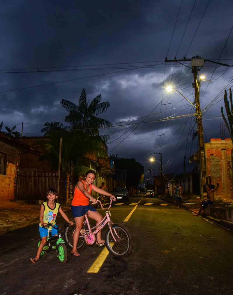 Inauguração Asfáltica e Iluminação em Led da rua Ayrton Sena no Icuí Guajará