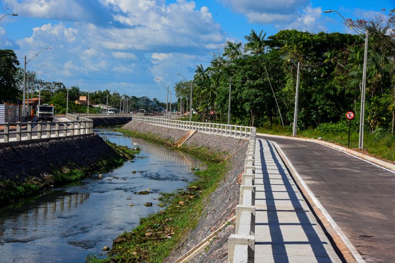 Inauguração do Canal Maguariaçu entre rua Cavalcante até rua Itabira