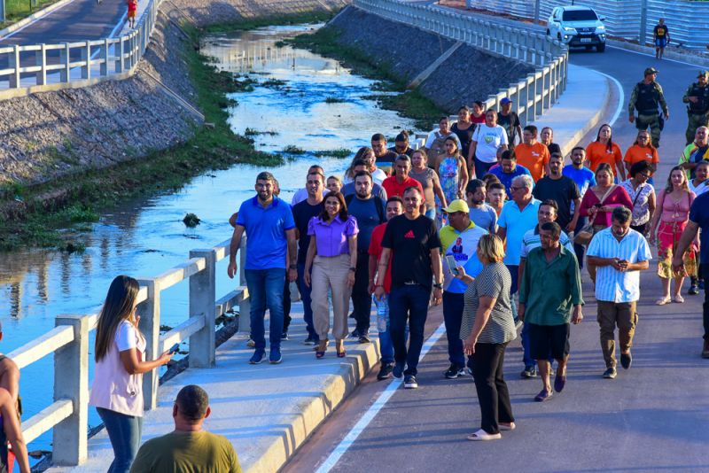 Inauguração do Canal Maguariaçu entre rua Cavalcante até rua Itabira