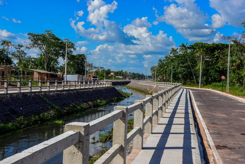 Inauguração do Canal Maguariaçu entre rua Cavalcante até rua Itabira